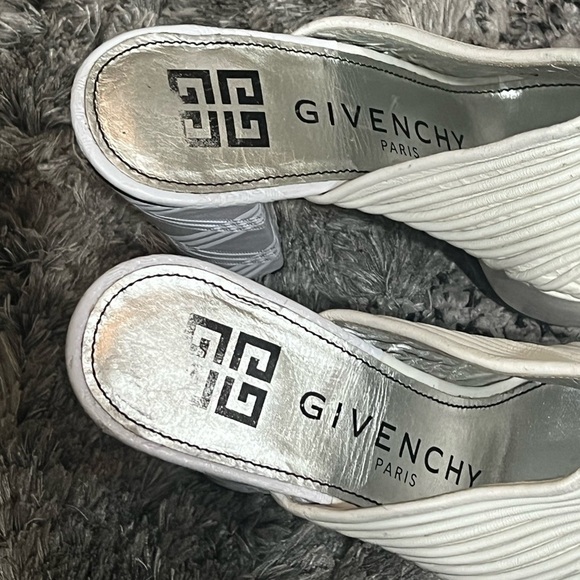 Givenchy Ribbed Platform Mules Sandals - Picture 4 of 15